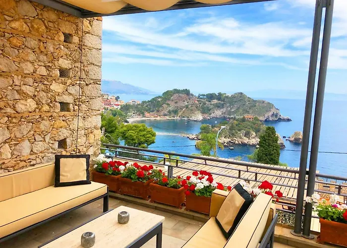Villa Eleonora Isola Bella Sea View Small Pool + Jacuzzi